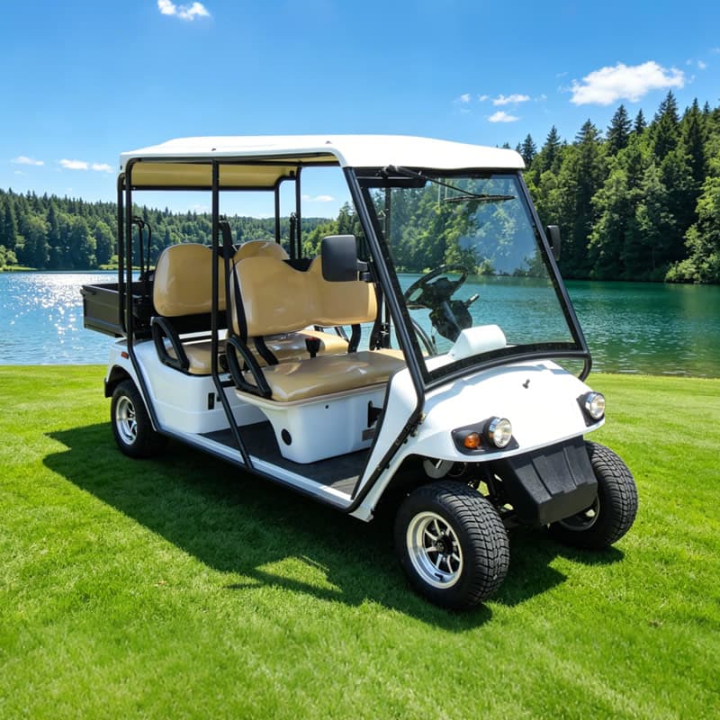 La golfette Eagle dans un parc