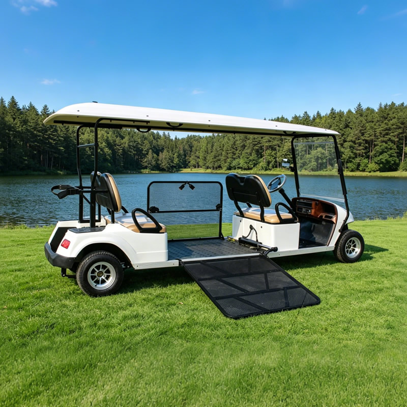 Golfette Eagle PMR dans un parc