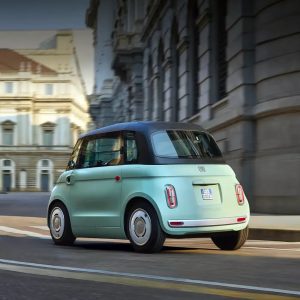 Fiat Topolino en centre ville
