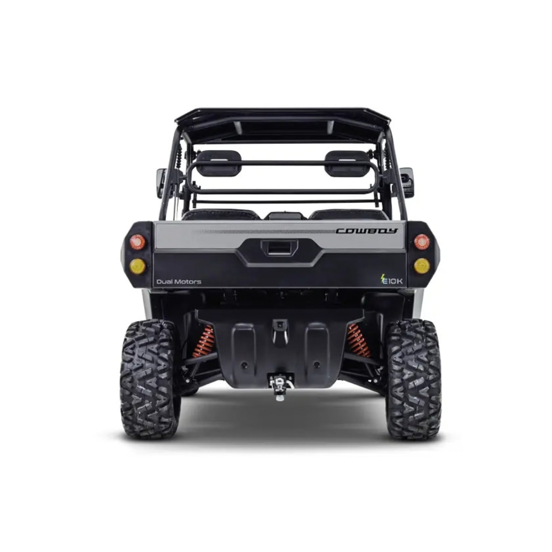 vue arrière du 4x4 city cowboy
